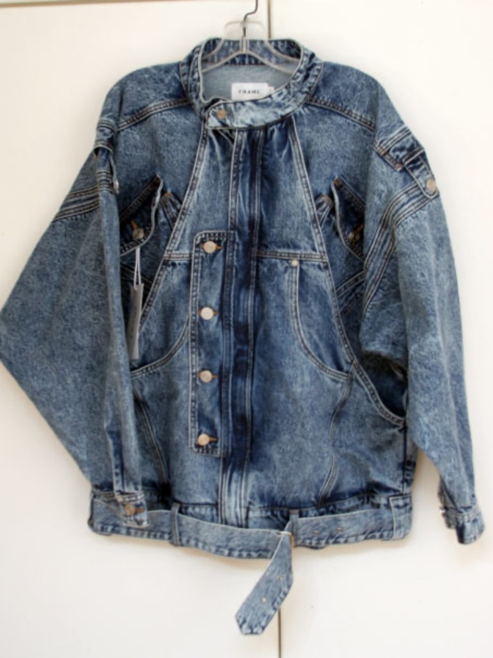 NWT FRAME Women's MC Denim Jacket